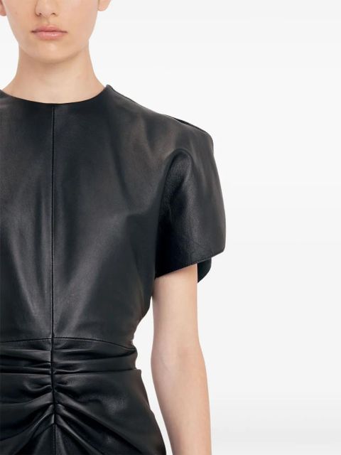 Victoria Beckham gathered mini dress - Black - zdjęcie produktu nr 2