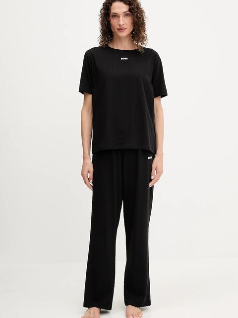 BOSS piżama damska kolor czarny 50545568 - zdjęcie produktu nr 1