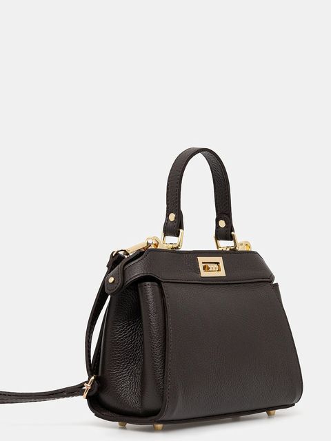 Answear.LAB torebka skórzana kolor brązowy - zdjęcie produktu nr 2