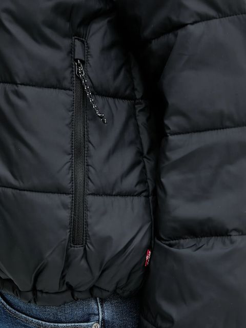 Levi's kurtka kolor czarny przejściowa 000WH