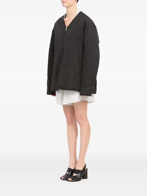MM6 Maison Margiela zip-up jacket - Black