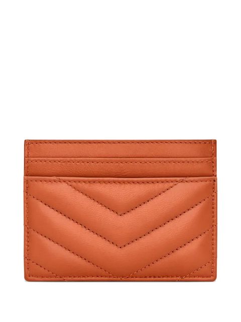 Saint Laurent Cassandre leather wallet - Orange - zdjęcie produktu nr 2