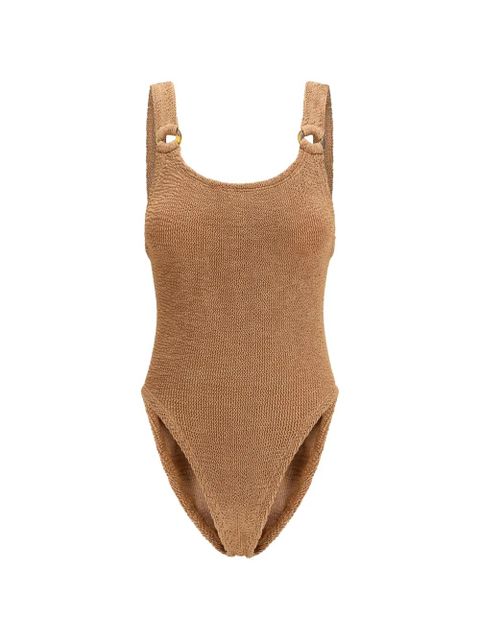 Hunza G Domino ring-strap swimsuit - Neutrals - zdjęcie produktu nr 1