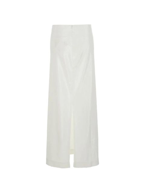 TOTEME cotton skirt - White