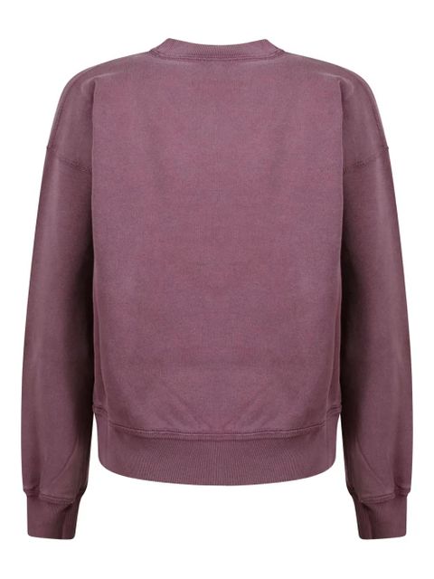 MARANT ÉTOILE logo-print long-sleeve sweatshirt - Pink - zdjęcie produktu nr 2