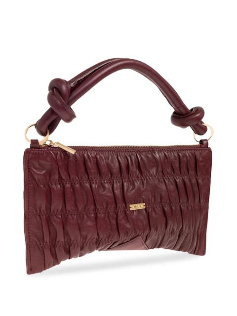 Cult Gaia Hera ruched-effect tote bag - Red