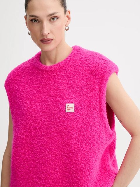 American Vintage kamizelka z dodatkiem wełny