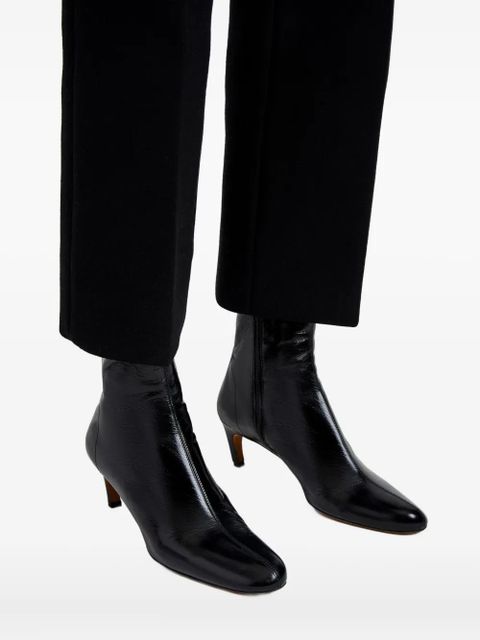 Proenza Schouler Uma leather ankle boots - Black