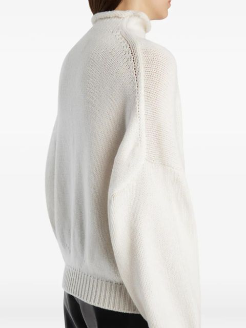 KHAITE Juniper sweater - White