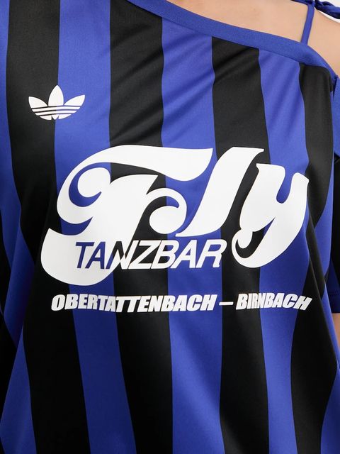 adidas Originals polo Jersey damski kolor niebieski KD2278