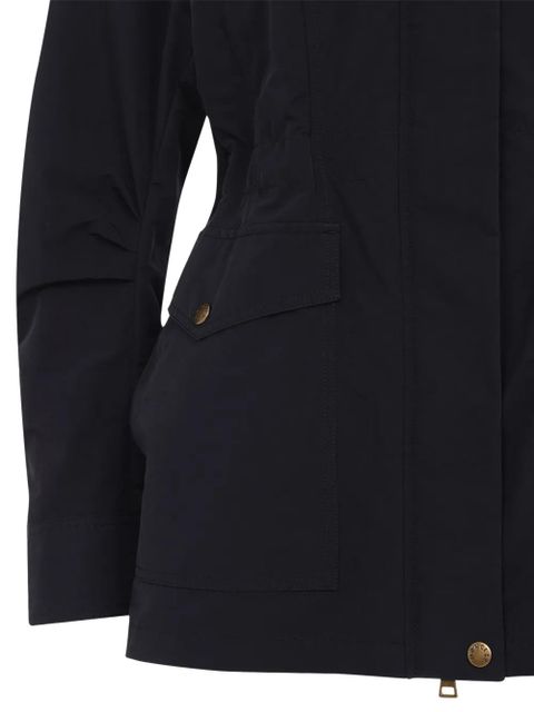 Moncler logo-patch jacket - Black