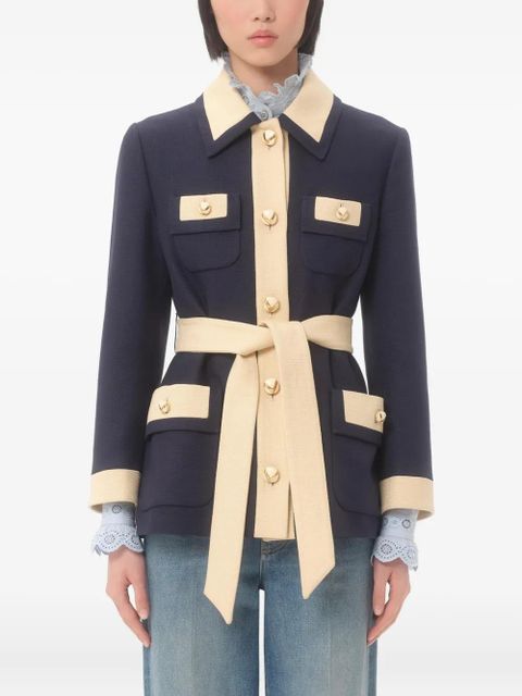 Valentino Garavani Caban jacket - Blue