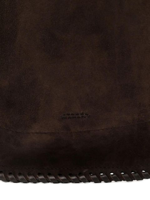 ISABEL MARANT Oskan suede shoulder bag - Brown - zdjęcie produktu nr 2