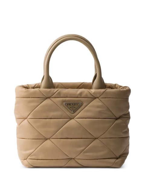 Prada small padded Re-Nylon tote - Neutrals - zdjęcie produktu nr 1