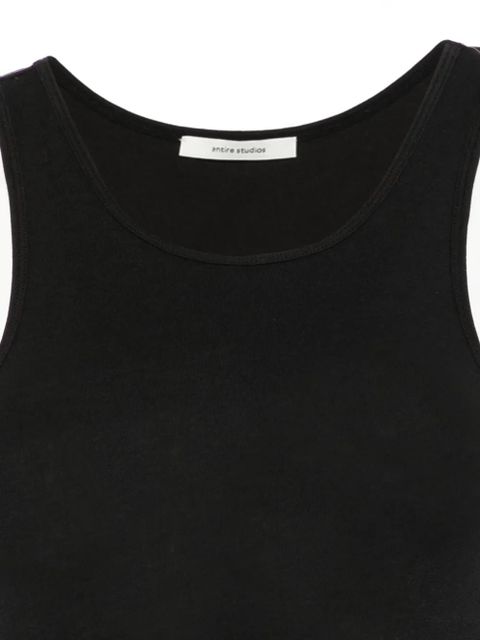 ENTIRE STUDIOS midi muscle tank dress - Black