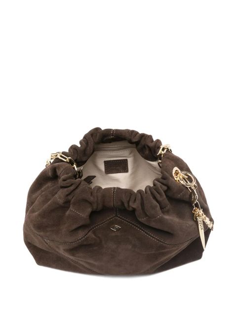 Ba&Sh mini June suede tote bag - Brown - zdjęcie produktu nr 2