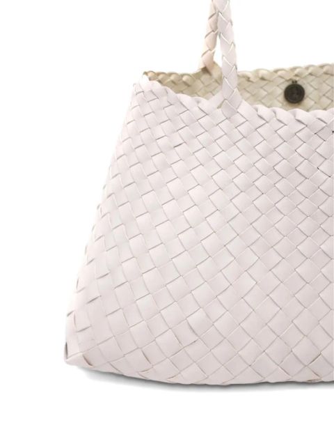 DRAGON DIFFUSION big Santa Croce woven tote bag - Neutrals - zdjęcie produktu nr 2