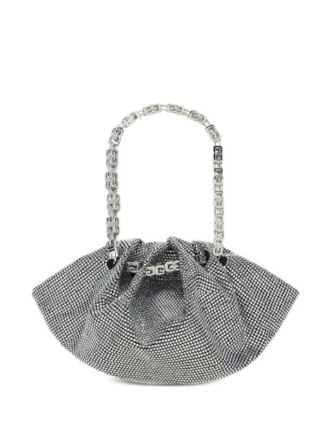 Givenchy mini Kenny crystal-embellished shoulder bag - Silver