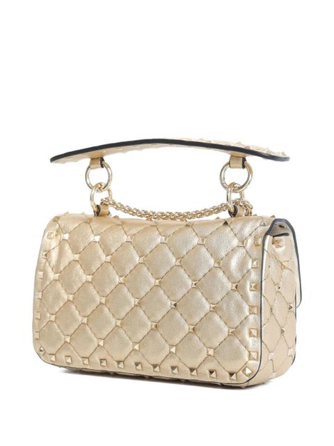 Valentino Garavani small Rockstud Spike shoulder bag - Neutrals