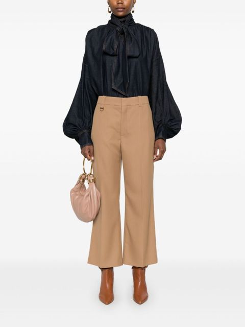 Chloé cropped trousers - Brown - zdjęcie produktu nr 2