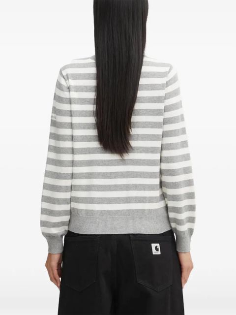 Barbour Lois striped sweater - Grey