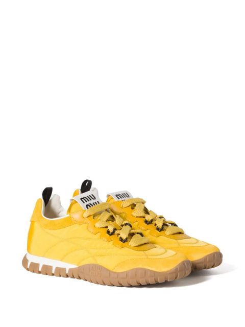 Miu Miu Tyre sneakers - Yellow