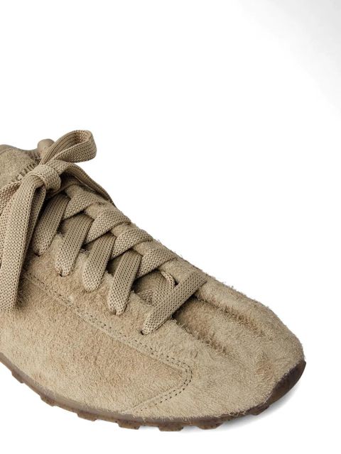 Jacquemus low-top suede sneakers - Neutrals