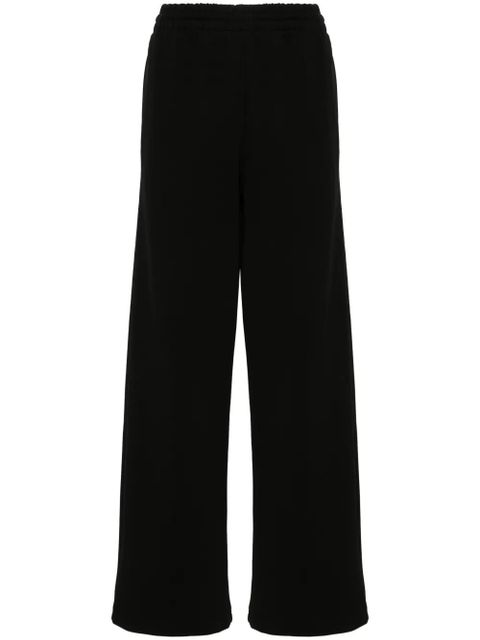 WARDROBE.NYC ribbed straight-leg trousers - Black - zdjęcie produktu nr 1