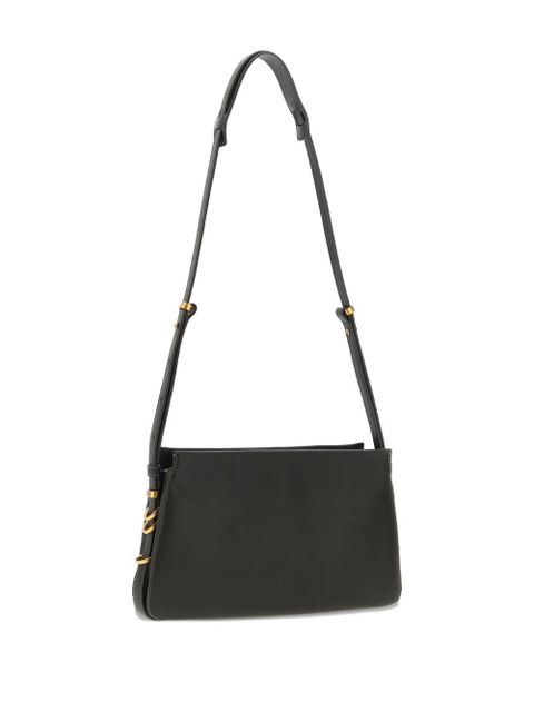 PINKO mini Triplet metal-details shoulder bag - K35Q VERDE FANGO/ANTIQUE GOLD - zdjęcie produktu nr 2