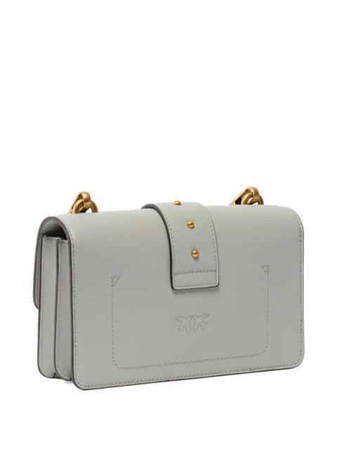 PINKO small Love One stud-embellished shoulder bag - Grey - zdjęcie produktu nr 2