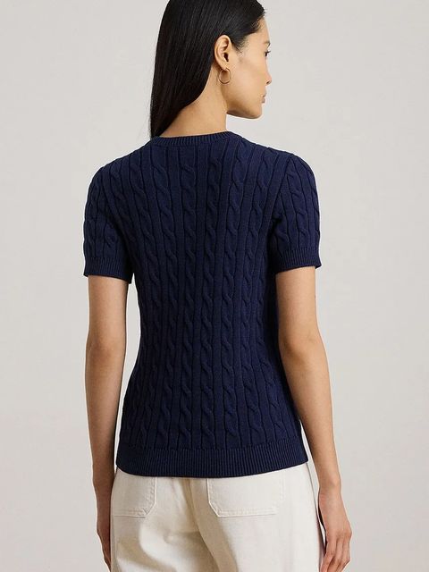 Lauren Ralph Lauren sweter bawełniany - zdjęcie produktu nr 1