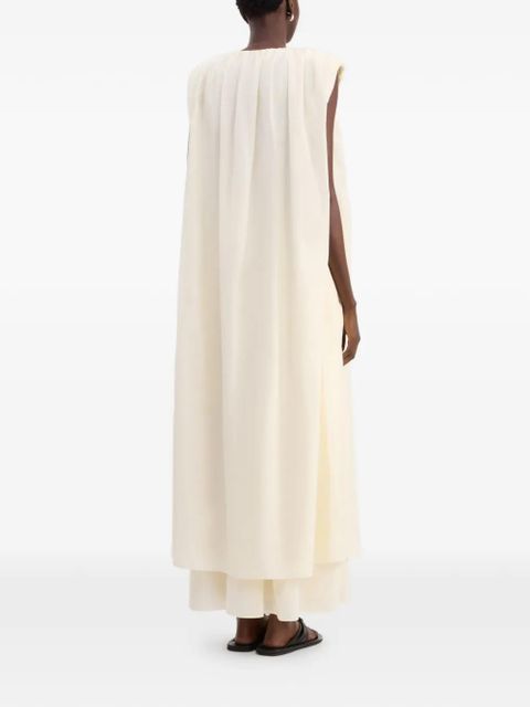 LouLou de Saison button-fastening midi dress - Neutrals