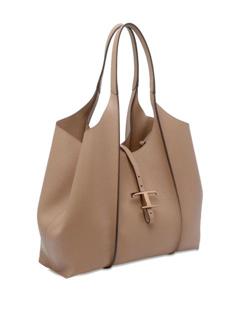 Tod's T timeless tote bag - Brown