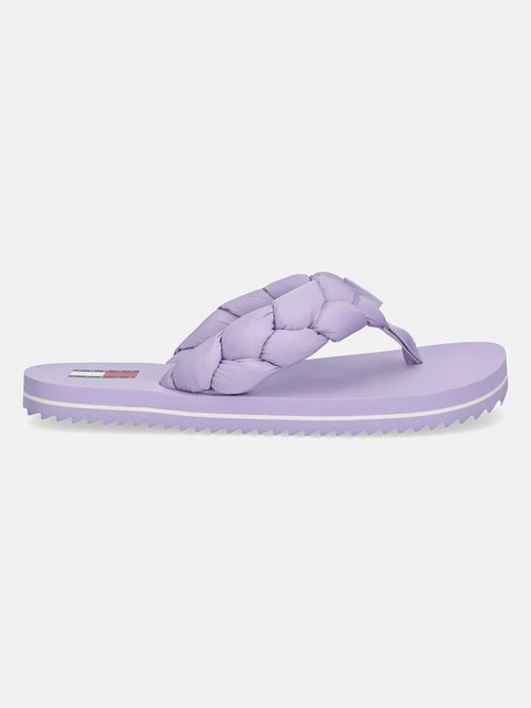 Tommy Jeans japonki BRAIDED THONG BEACH SANDAL - zdjęcie produktu nr 1