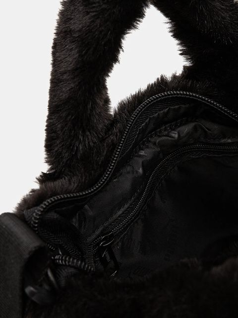 Puma torebka Up Faux Fur Mini kolor czarny 91713