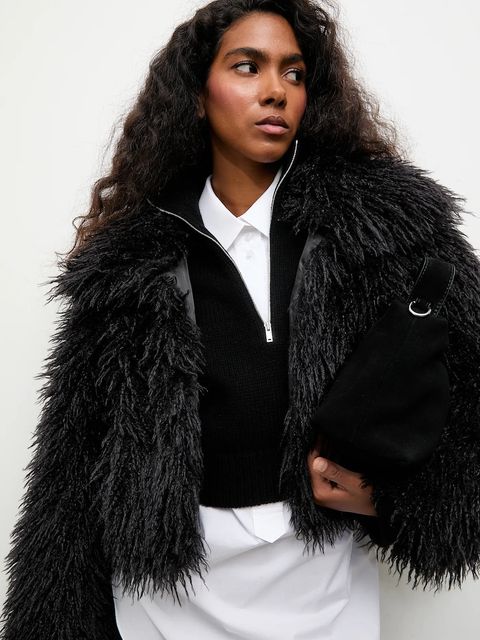 Answear.LAB kurtka kolor czarny przejściowa