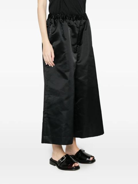Comme Des Garçons elasticated palazzo pants - Black - zdjęcie produktu nr 2