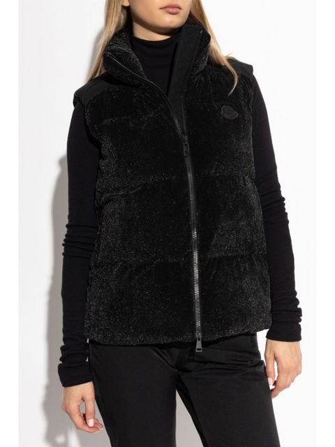 Moncler padded gilet - Black