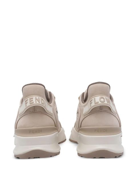 FENDI suede sneakers - Neutrals