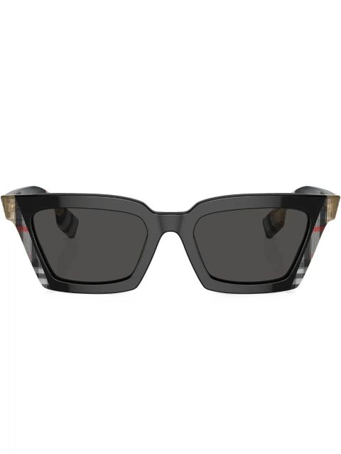Burberry Eyewear Briar check-print sunglasses - Black - zdjęcie produktu nr 1