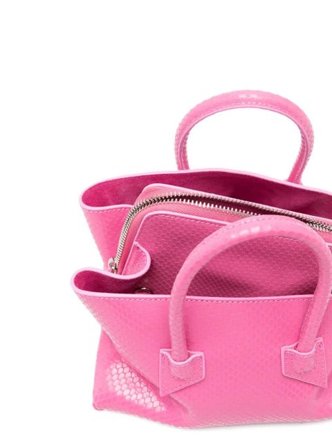 The Attico leather tote bag - Pink