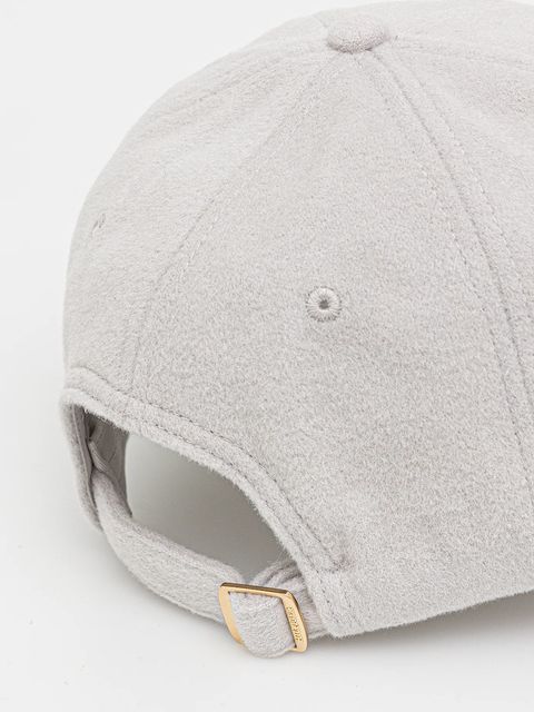 Tommy Hilfiger czapka z daszkiem wełniana kolor szary AW0AW17773 - zdjęcie produktu nr 2