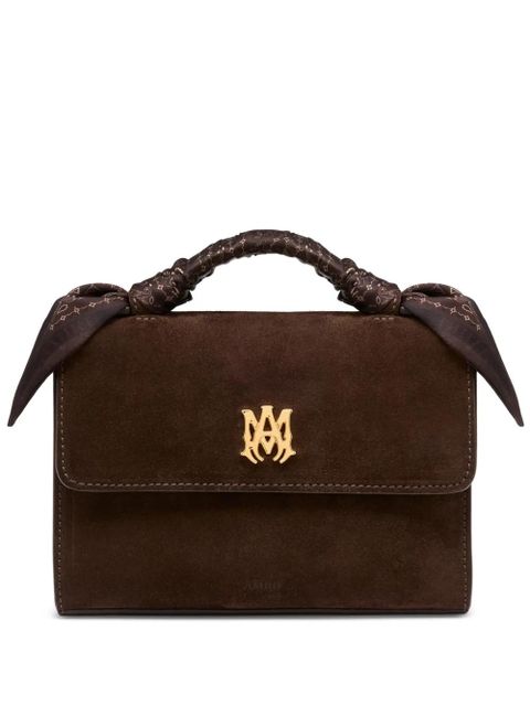 AMIRI logo handle micro bag - Brown - zdjęcie produktu nr 1
