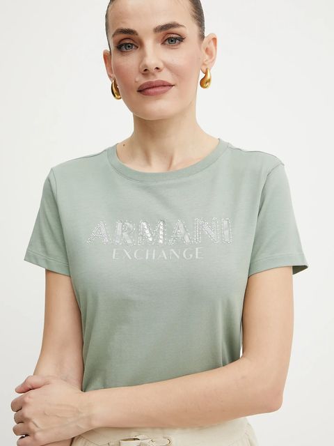 Armani Exchange t-shirt bawełniany