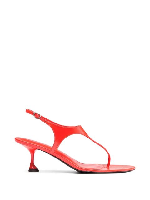 Proenza Schouler Tee sandals - Red - zdjęcie produktu nr 1