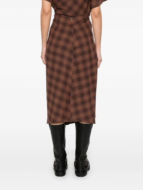 MARANT ÉTOILE Nicole midi skirt - Brown - zdjęcie produktu nr 2