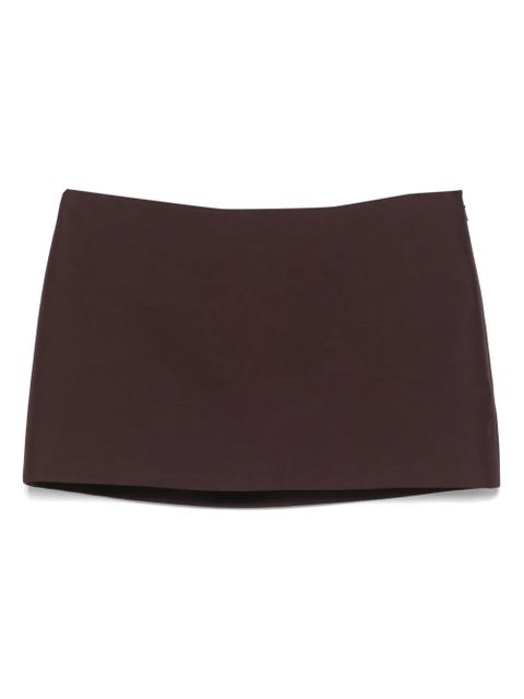 KHAITE Jett mini skirt - Purple - zdjęcie produktu nr 1
