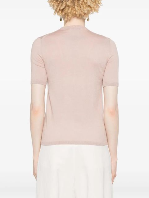 Max Mara Warren knitted top - Pink