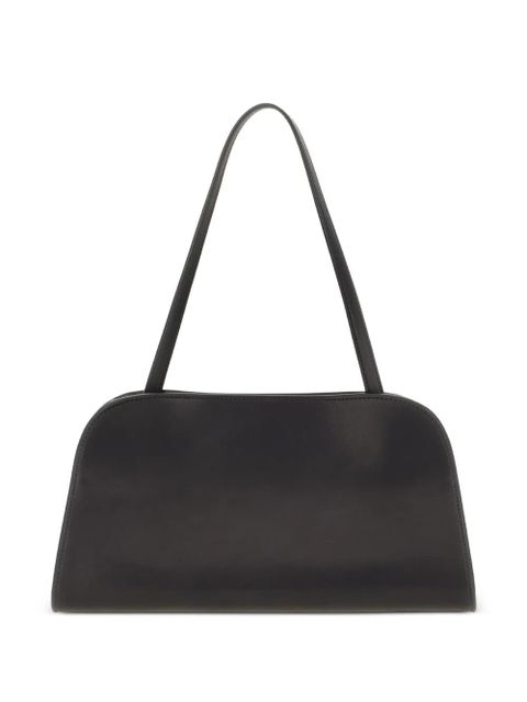 The Row Peggy leather shoulder bag - Black - zdjęcie produktu nr 1
