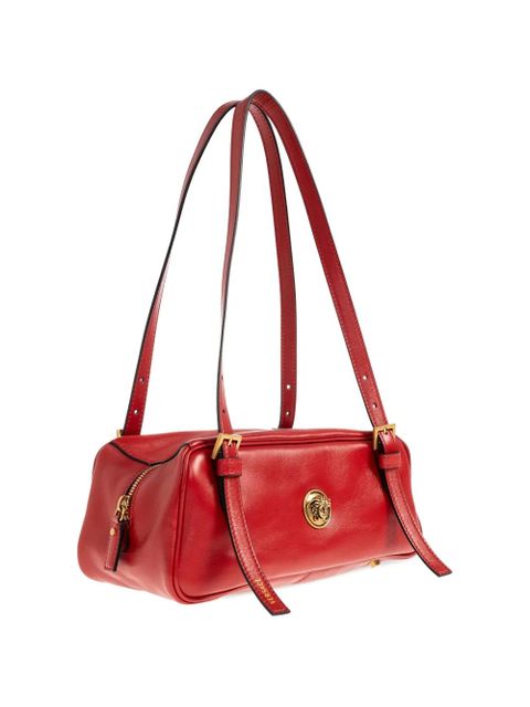 Versace buckle medusa leather tote bag - Red